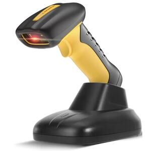 NetumScan Industrial Bluetooth Barcode Scanner IP67 Wireless Stand